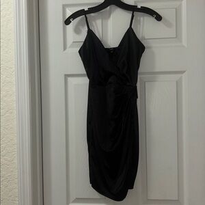 Biashe Chic Black Mini Dress